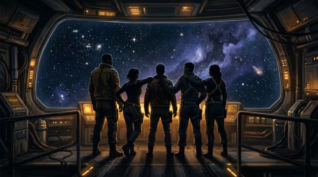 The Best Found Family Romance Happens on Starships